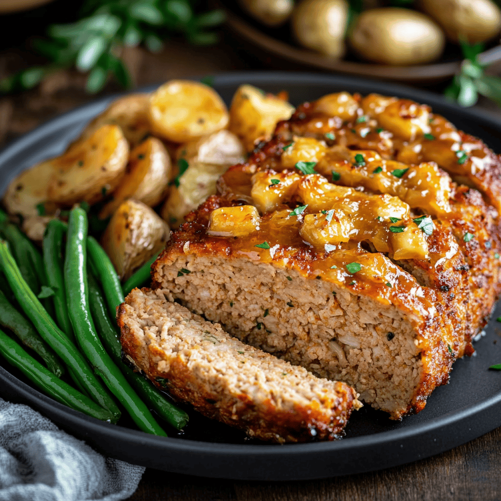 Preparing Garlic Parmesan Chicken Meatloaf Ingredients